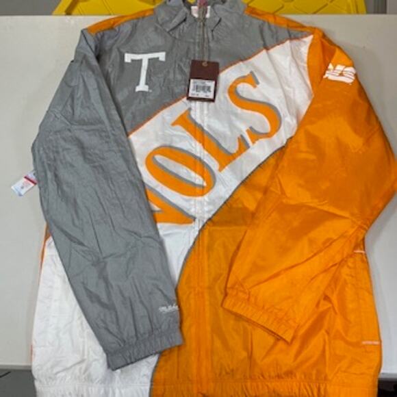 Tennessee Volunteers Mitchell & Ness Retro Lined Full-Zip Windbreaker - Picture 1 of 2
